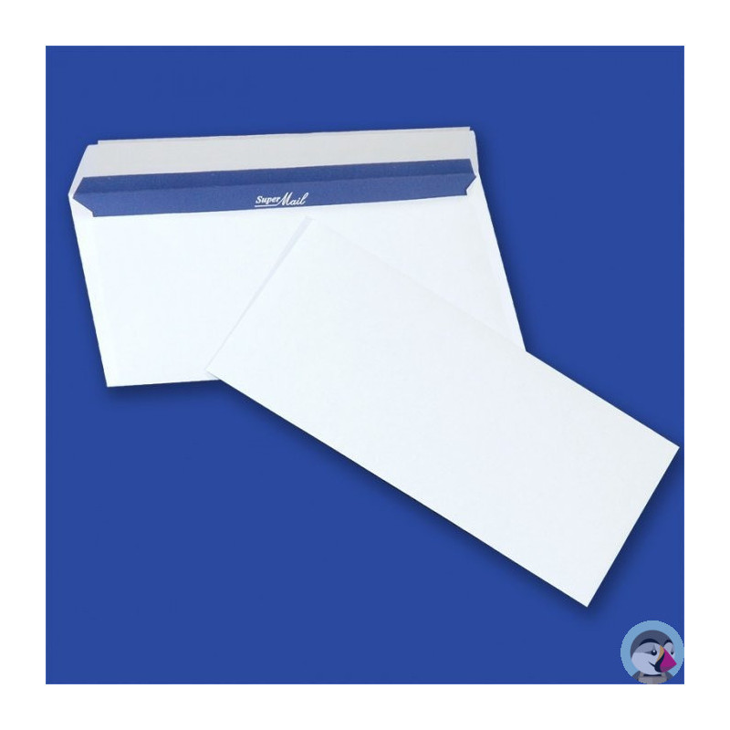 Koperty SUPER MAIL DL HK białe (400 szt) 100g NC samoklejące z paskiem 11239030
