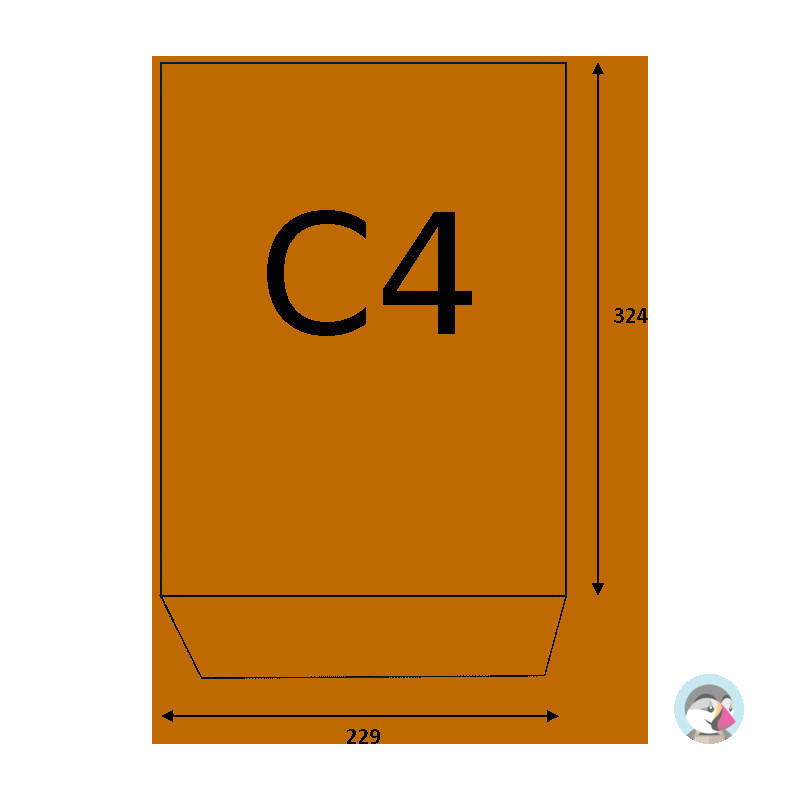 Koperty C4 NK brązowe 90g (500) 31613020 NC