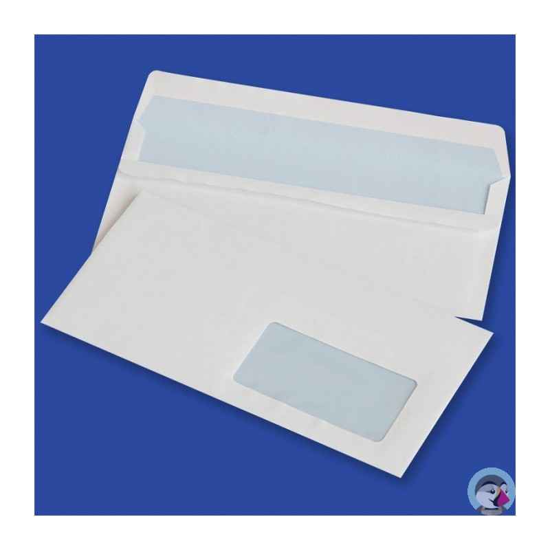 Koperty DL SK białe okno prawe 45x90 mm samoklejące 75g. (1000szt.) NC 112212007/11221200