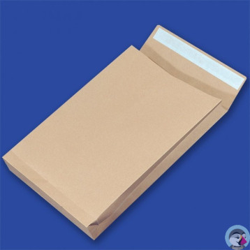 Koperty E4 HK RBD brązowe 150g (250szt.) NC z rozszerzanymi bokami 41833077