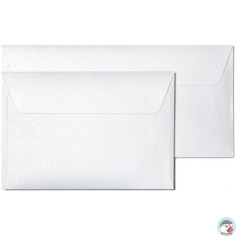 Koperta DL Millenium biały 120g (10szt.) 282201 Galeria Papieru