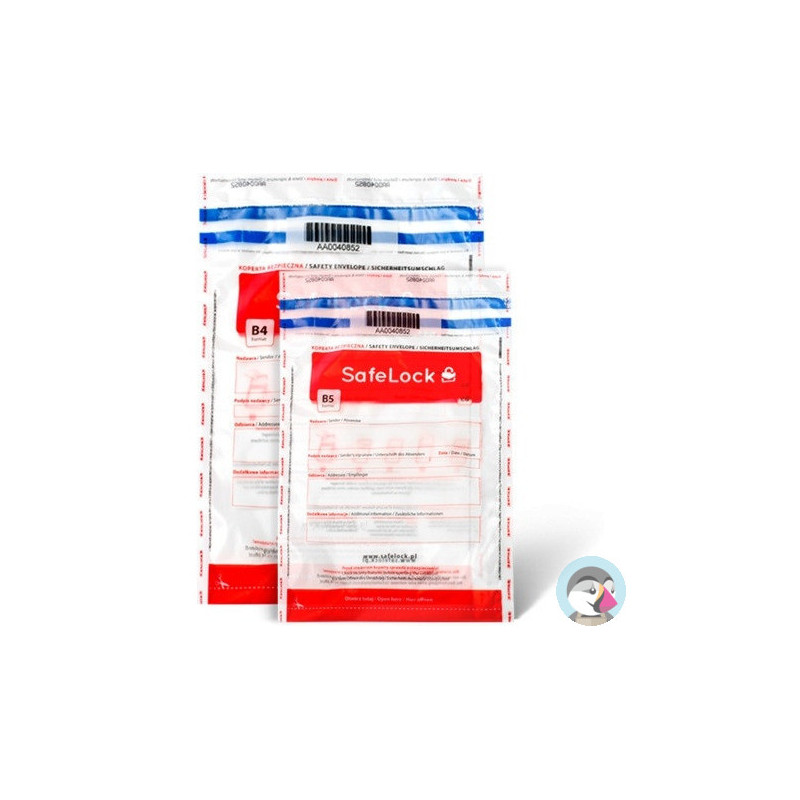 Koperty bezpieczne B4 (100sztuk) przezroczyste ikb250385ptk100 EMERSON