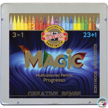 Kredki PROGRESSO MAGIC 24 kolorów 8774 KOH-I-NOOR