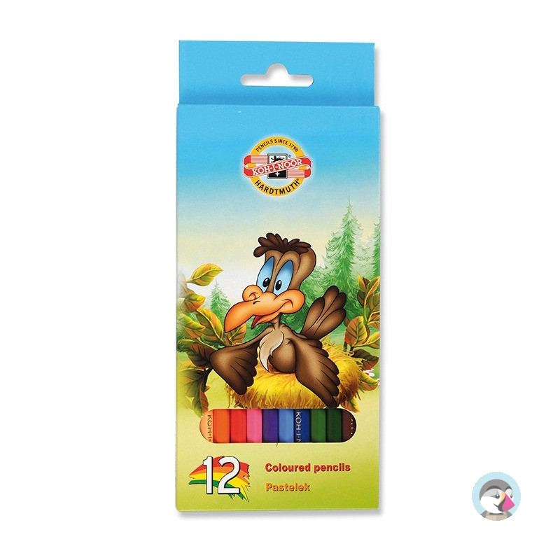 Kredki szkolne 12 kol. SZOP 3552 KOH-I-NOOR