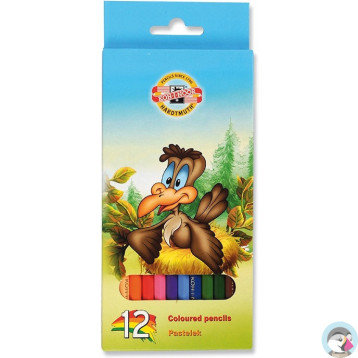 Kredki szkolne 12 kol. SZOP 3552 KOH-I-NOOR