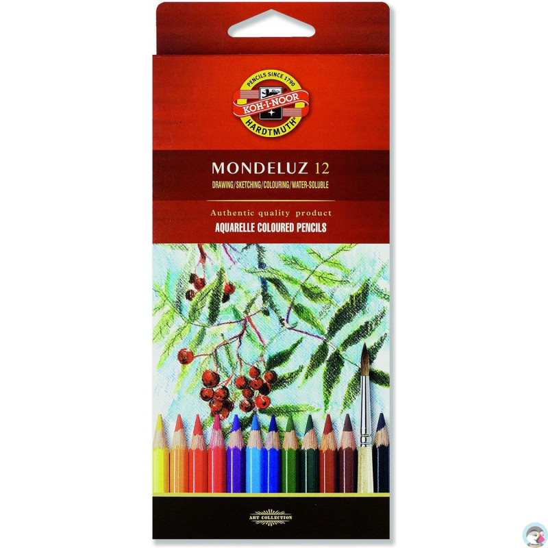 Kredki MONDELUZ 12 kolorów 3716 KOH-I-NOOR