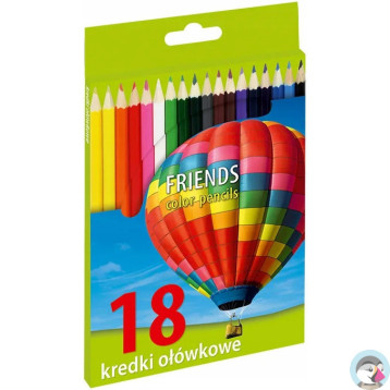 Kredki 18 kolorów UNIONL 170-2207 GRAND