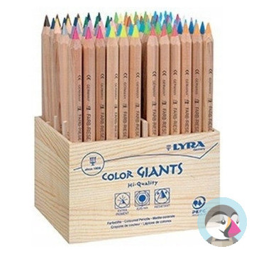 Kredka GIANTS pojedyńcza mix kolor 9400 LYRA
