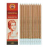 Kredka pastelowa GIOCONDA biała (12szt.)8801 KOH-I-NOOR