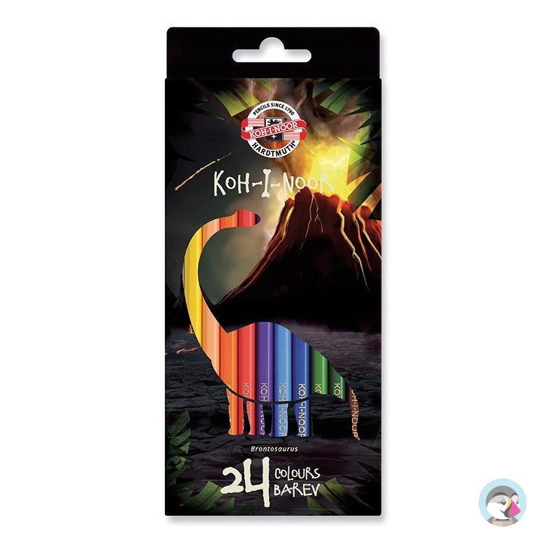 Kredki DINO 24 kol. 3594 KOH-I-NOOR