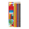 Kredki GRIP 2001 6 kolorów opak. kartonowe 112406 FABER-CASTELL