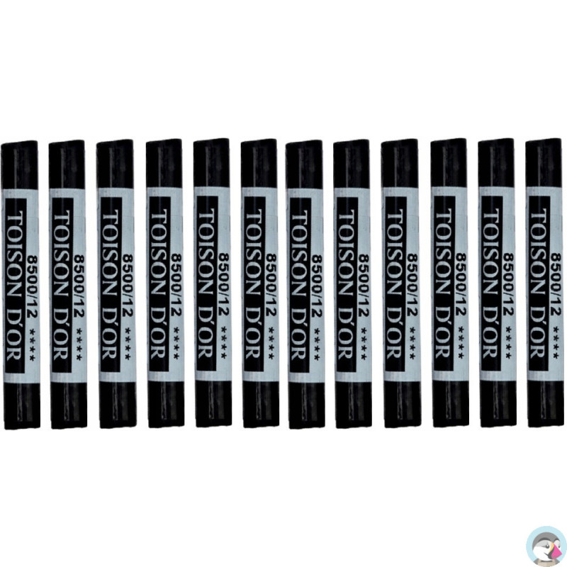 Kredki pastele suche IVORY BLACK (12 szt.) 8500/12 KOH-I-NOOR