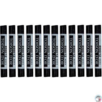 Kredki pastele suche IVORY BLACK (12 szt.) 8500/12 KOH-I-NOOR