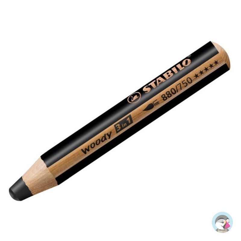 Kredka STABILO WOODY 880/750 czarna