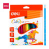 Kredki ołówkowe bezdrzewne COLORUN 24 kolorów EC00120 DELI