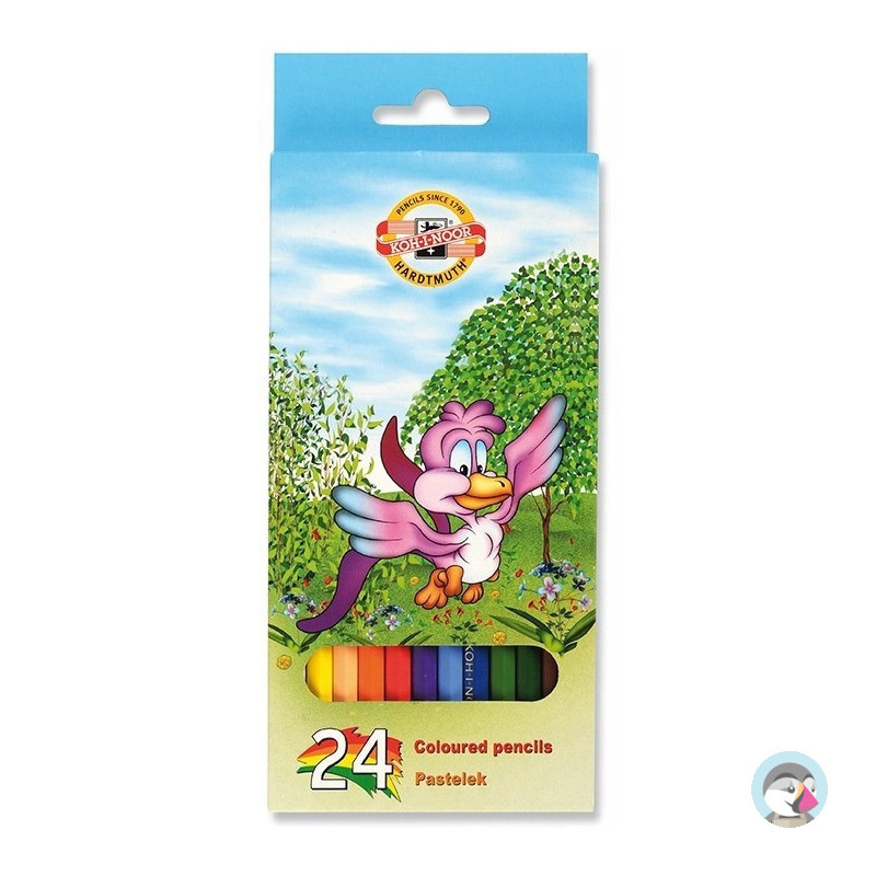 Kredki szkolne 24 kol. SZOP 3554 KOH-I-NOOR