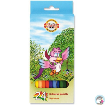 Kredki szkolne 24 kol. SZOP 3554 KOH-I-NOOR