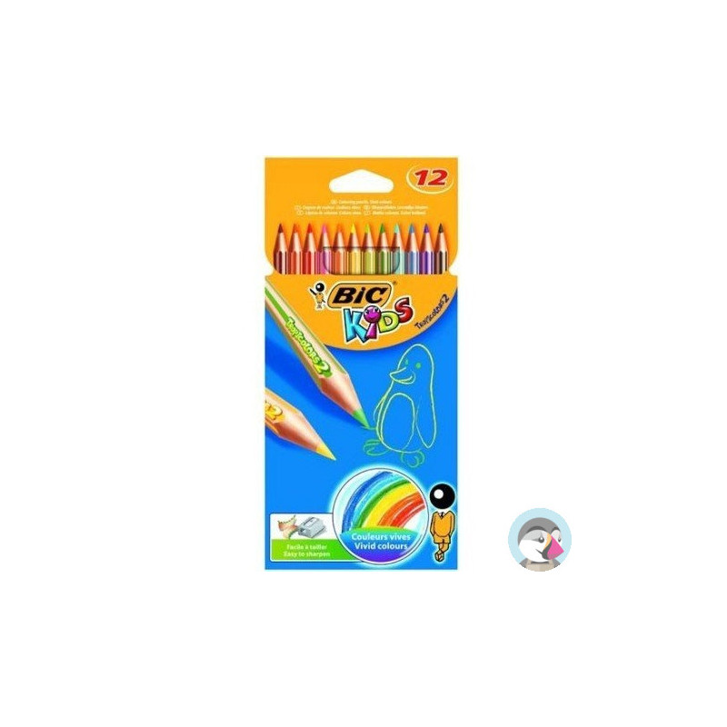 Kredki ołówkowe BIC Tropicolor 12 kolorów 83256610