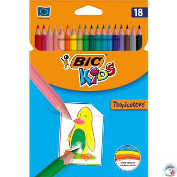 Kredki BIC Tropicolor 18kolorów 832567