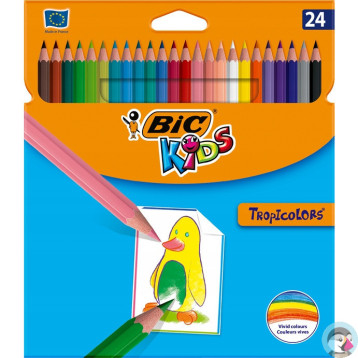 Kredki BIC Tropicolor 24kolorów 832568