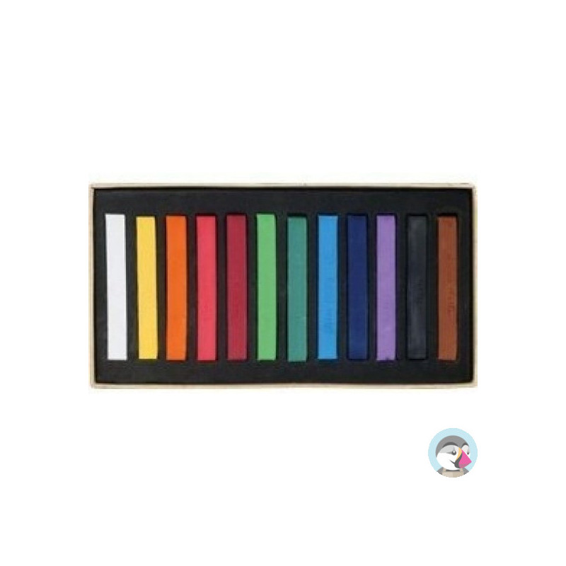 Kredki pastele suche 12 kolorów Master F2012 MARIES 170-2090
