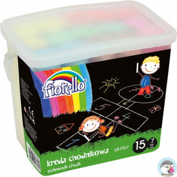 Kreda chodnikowa GR-F15-7 FIORELLO 7 kol 15szt 170-2295