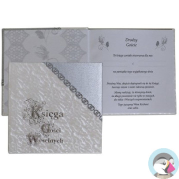 Księga Gości Weselnych 225x220mm 1829-319-105 WARTA