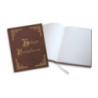 Księga Pamiątkowa złocona brązowa 255x320mm 100kartek 319-034 WARTA