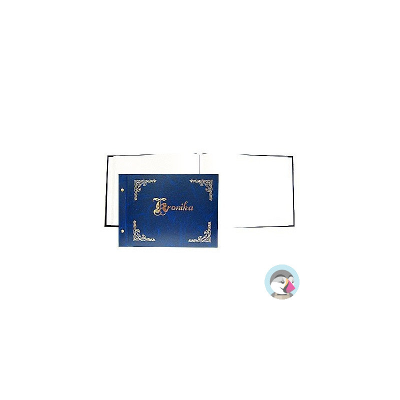 Kronika 345x255mm pozioma granatowa 1829-319-031 WARTA