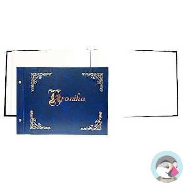 Kronika 345x255mm pozioma granatowa 1829-319-031 WARTA