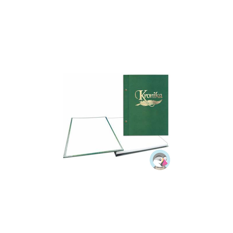 Kronika 310x420mm pionowa zielony złocony 319-079 WARTA