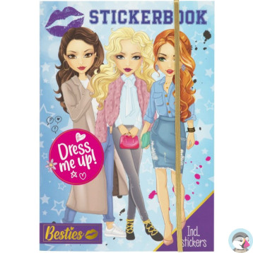 Książka z naklejkami Moda 140001 BESTIES