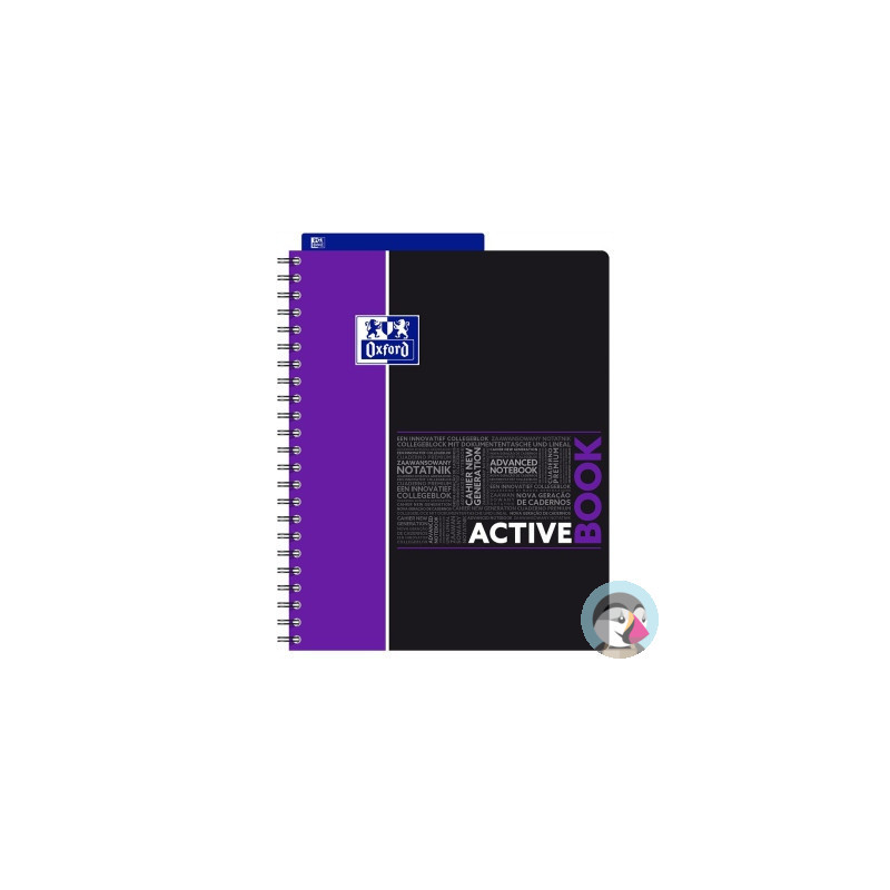 Kołozeszyt A4 80k kratka ACTIVEBOOK mix kolor STUDENT 400019520 OXFORD