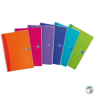 Kołonotatnik A5 90k PP OXFORD MY COLOURS kratka 100102483