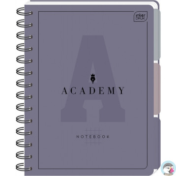 Kołozeszyt A4 100k. kratka 90g przekł PP ACADEMY