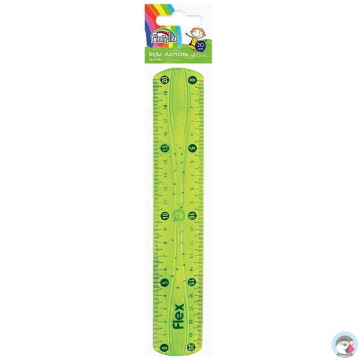 Linijka plastikowa elastyczna FIORELLO 20cm 130-1813 GR-F200