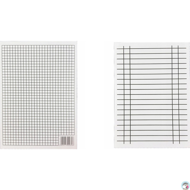 Liniuszek A4  /|| (10ark.) INTERDRUK