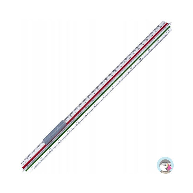 Linijka skalówka trójboczna budowlana 602 KOH-I-NOOR 715004