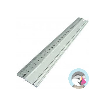 Linijka aluminiowa 50cm.30363 LENIAR