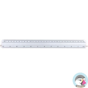 Linijka aluminiowa 30cm GR-111-30 130-1323 GRAND