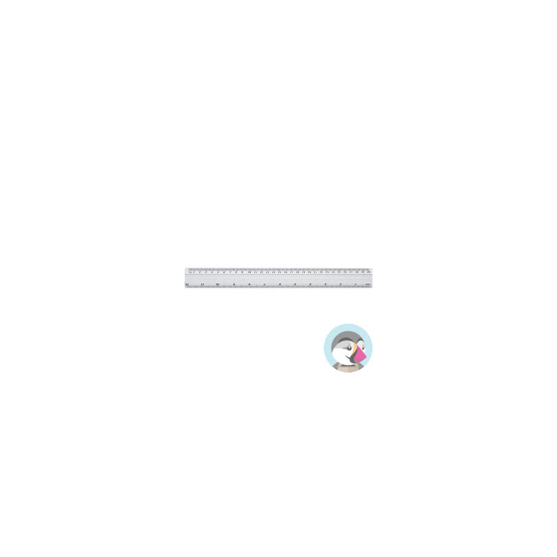 Linijka aluminium 30cm GRAND GR112-30 130-1322