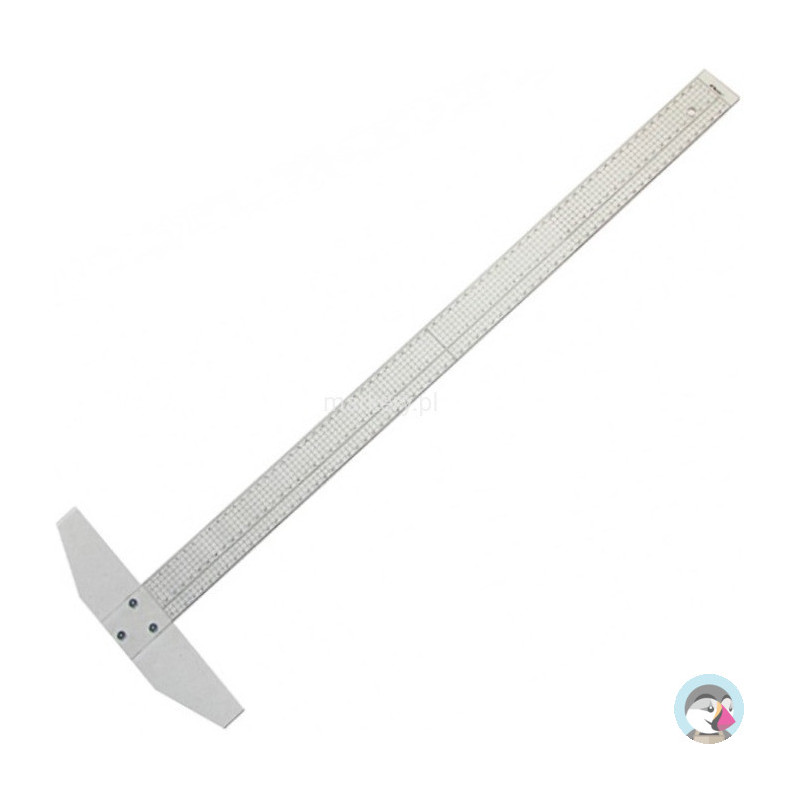 Linijka plastikowa z ogranicznikiem 70cm 40011 LENIAR