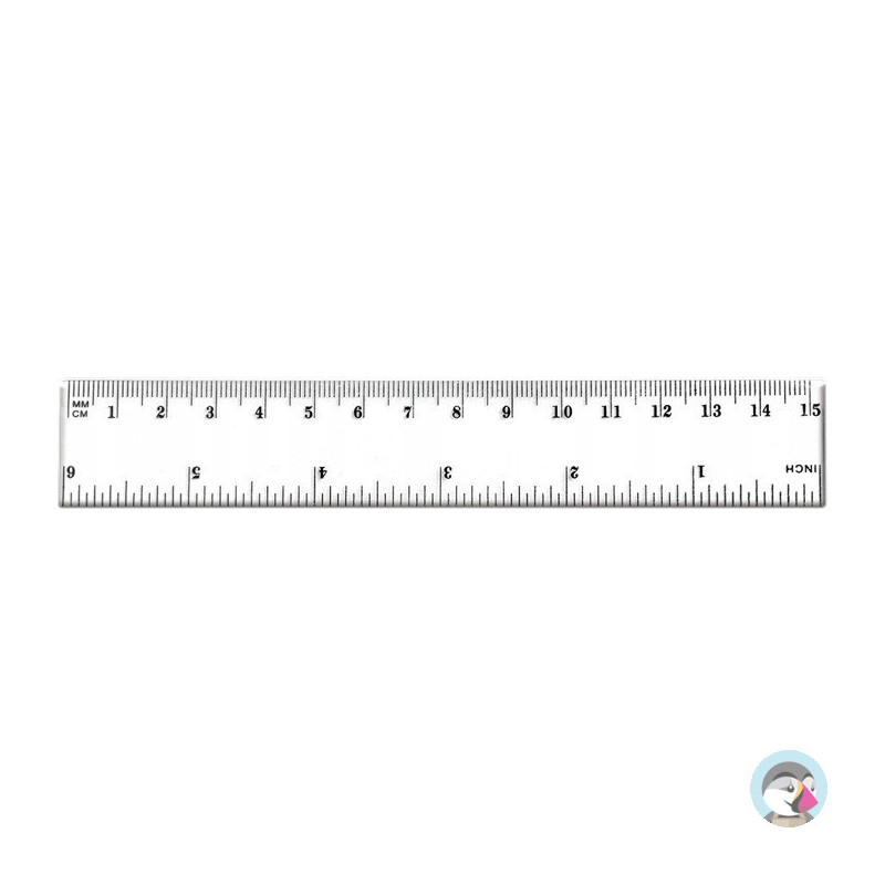 Linijka 15cm BL002-A TETIS