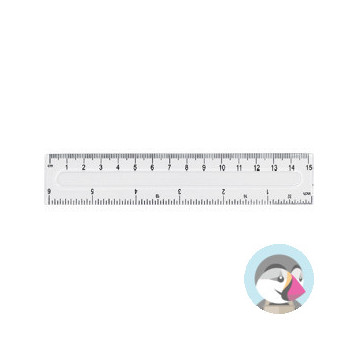 Linijka plastikowa 15cm GR-801 FIORELLO 130-1593