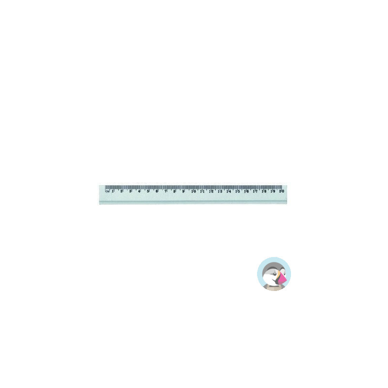 Linijka aluminium 20cm GR119-20 130-1504 GRAND
