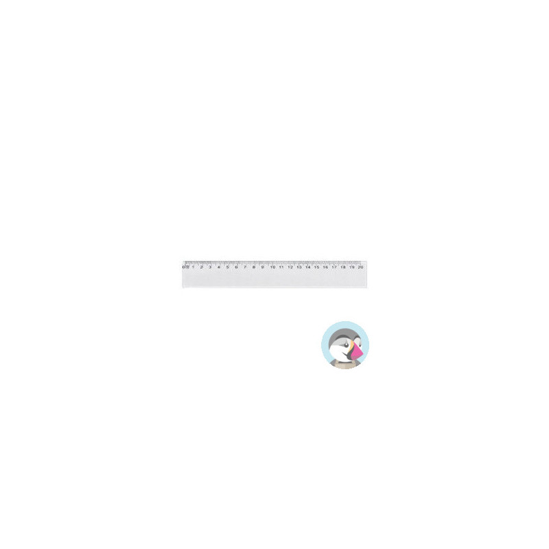Linijka PRATEL 20cm w etui KPL1026-PR-W1