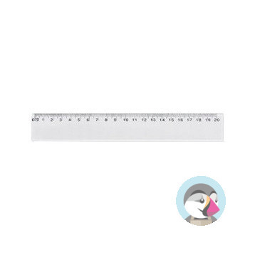 Linijka PRATEL 20cm w etui KPL1026-PR-W1