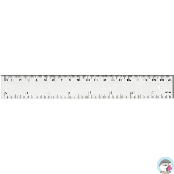 Linijka 20cm BL002-B TETIS