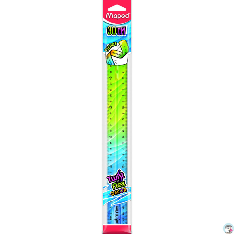 Linijka TWISTN FLEX DECOR niełamliwa 30 cm torebka 279315 MAPED