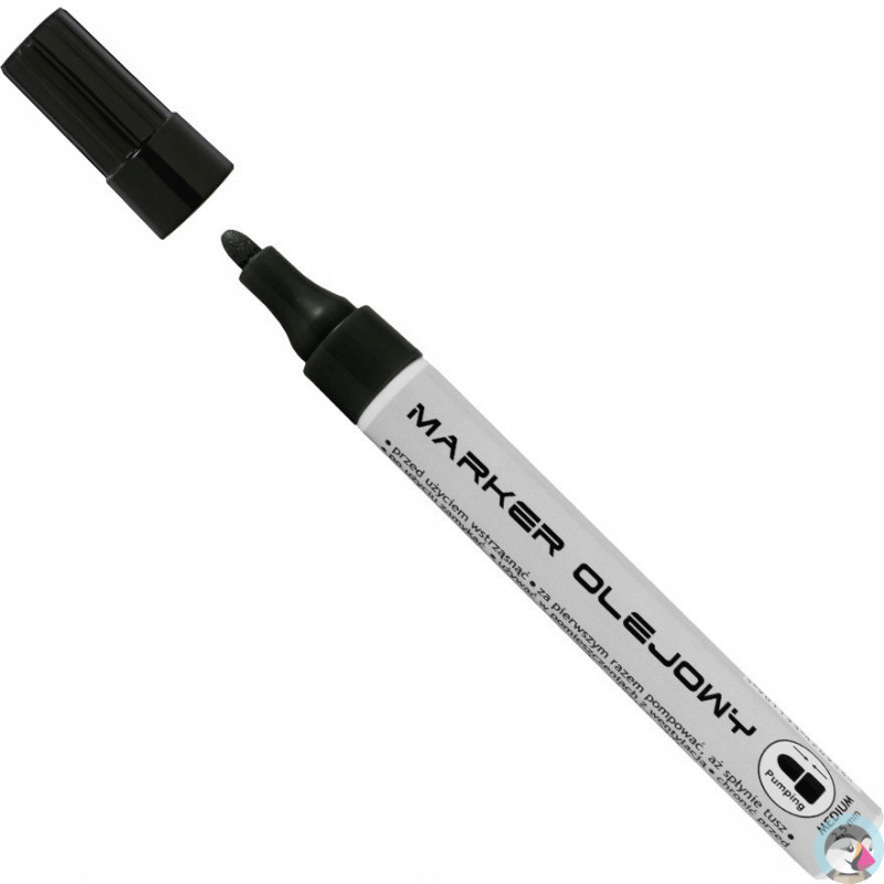 Marker olejowy ECONOMY czarny TO-420 TOMA